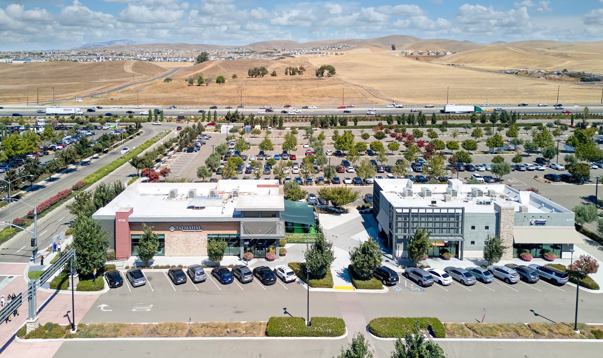 Taj Mahal restaurant pad along Livermore Outlets Drive